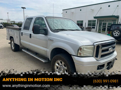 2006 Ford F-350 Super Duty for sale at ANYTHING IN MOTION INC in Bolingbrook IL