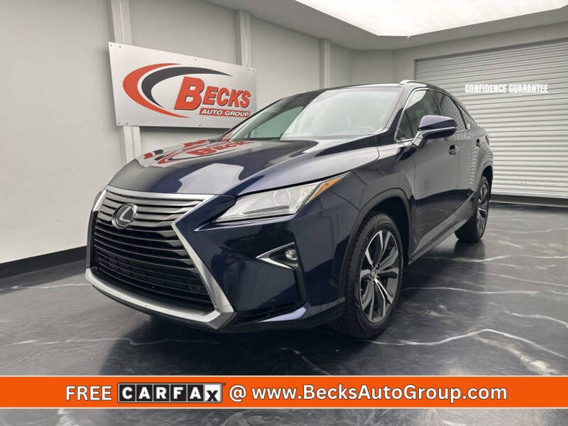 2017 Lexus RX 350 for sale at Becks Auto Group in Mason OH