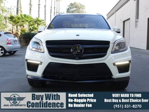 2013 Mercedes-Benz GL-Class for sale at ASAL AUTOSPORTS in Corona CA