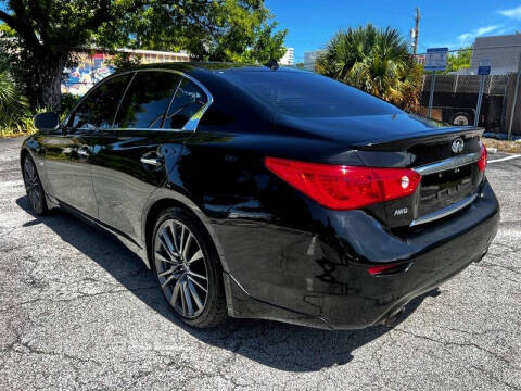 2016 Infiniti Q50 Red Sport 400