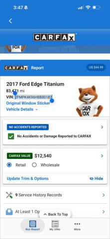 2017 Ford Edge Titanium