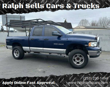 2005 Dodge Ram 2500 for sale at Ralph Sells Cars & Trucks in Puyallup WA