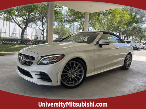 2019 Mercedes-Benz C-Class for sale at University Mitsubishi in Davie FL