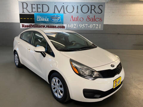 2013 Kia Rio for sale at REED MOTORS LLC in Phoenix AZ