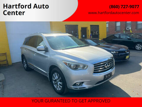 2013 Infiniti JX35 for sale at Hartford Auto Center in Hartford CT