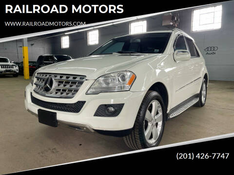 2009 Mercedes-Benz M-Class for sale at RAILROAD MOTORS in Hasbrouck Heights NJ