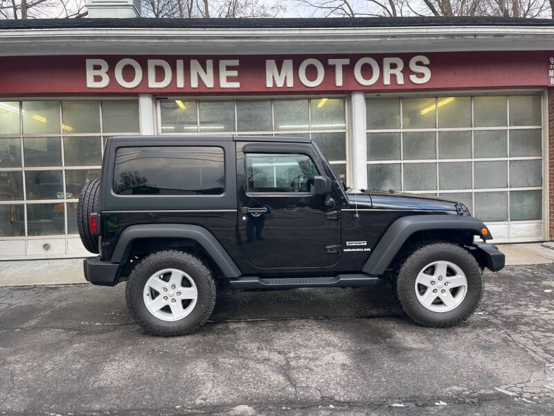 2017 Jeep Wrangler for sale at BODINE MOTORS in Waverly NY