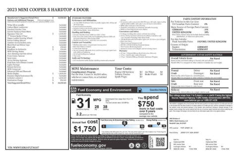 2023 MINI Hardtop 4 Door Cooper S