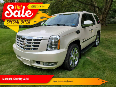 2012 Cadillac Escalade for sale at Mancuso Country Auto in Batavia NY