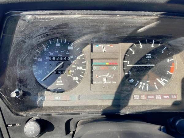 1985 BMW 6 Series 635CSi