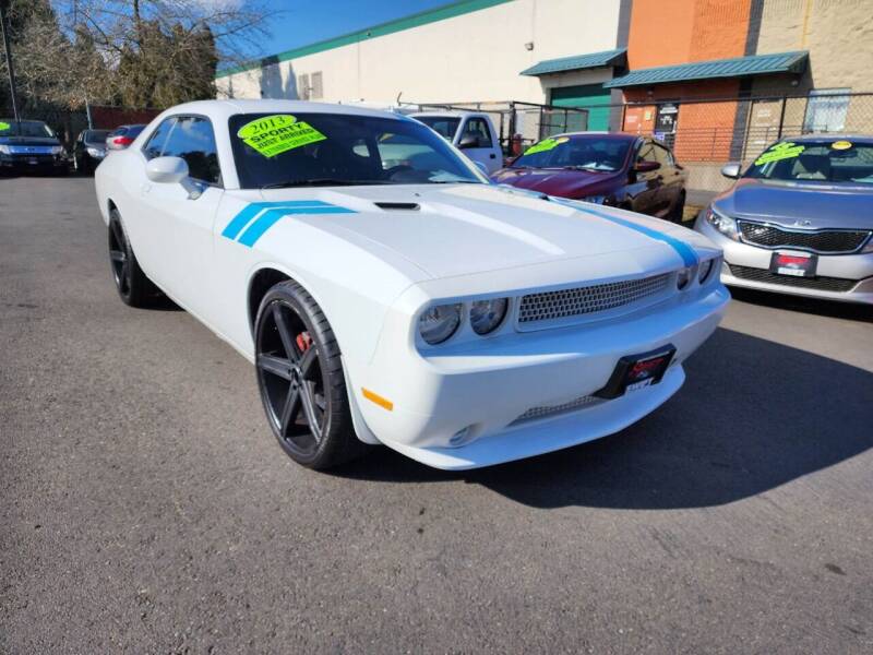 2013 Dodge Challenger for sale at SWIFT AUTO SALES INC in Salem OR