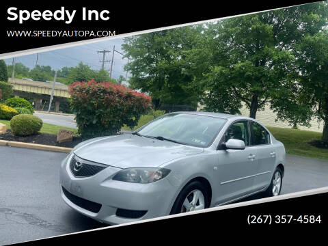 2006 Mazda MAZDA3 for sale at WhetStone Motors in Bensalem PA