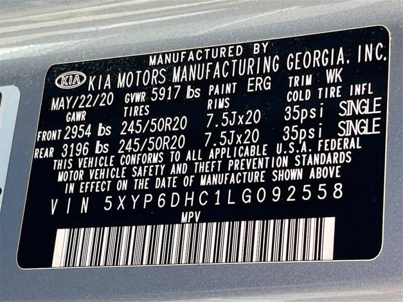 2020 Kia Telluride S