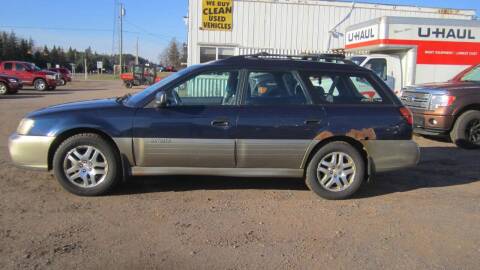 2004 Subaru Outback for sale at Pepp Motors in Marquette MI
