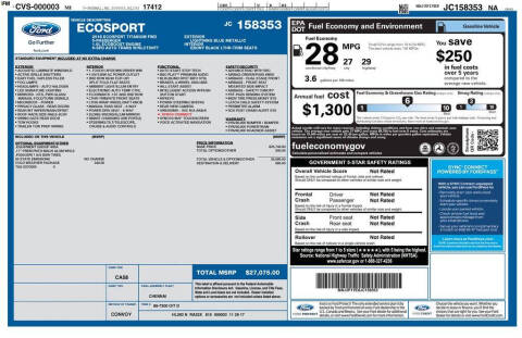 2018 Ford EcoSport Titanium