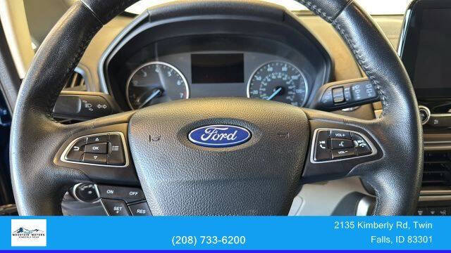 2019 Ford EcoSport SE