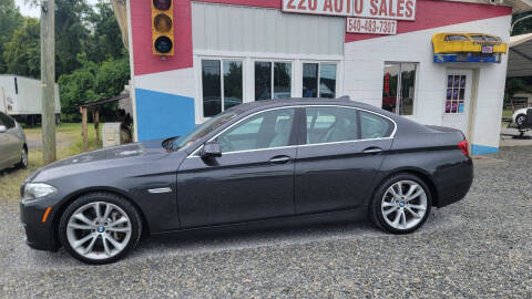 2015 BMW 5 Series for sale at 220 Auto Sales in Rocky Mount VA