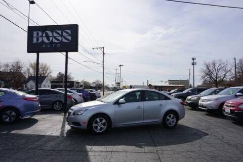2013 Chevrolet Cruze for sale at Boss Auto in Appleton WI