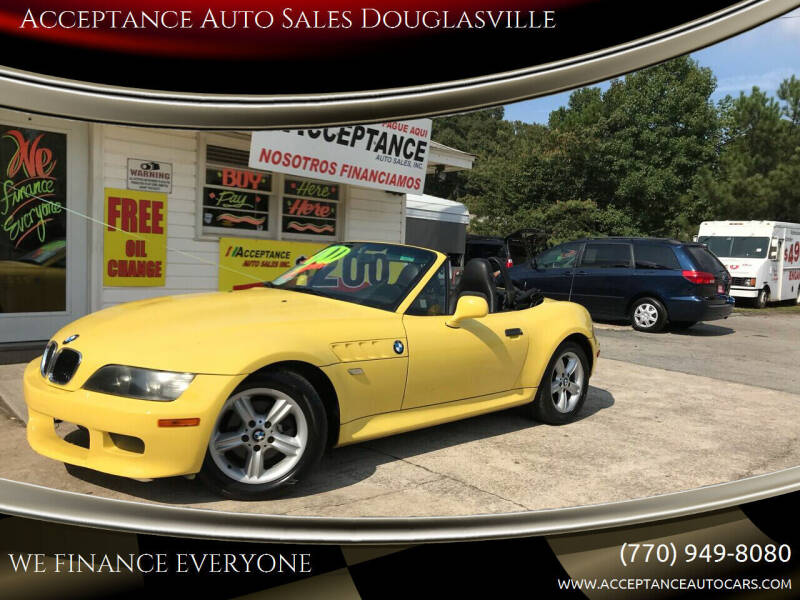 2000 BMW Z3 for sale at Acceptance Auto Sales Douglasville in Douglasville GA