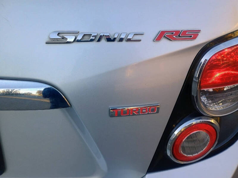 2016 Chevrolet Sonic RS Auto