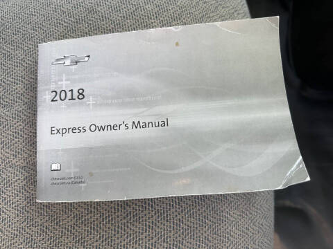 2018 Chevrolet Express 2500