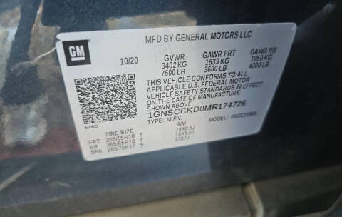 2021 Chevrolet Suburban LT