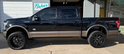 2018 Ford F-150 for sale at Fisher Auto Sales in Longview TX