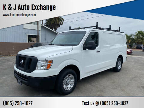 2016 Nissan NV for sale at K & J Auto Exchange in Santa Paula CA