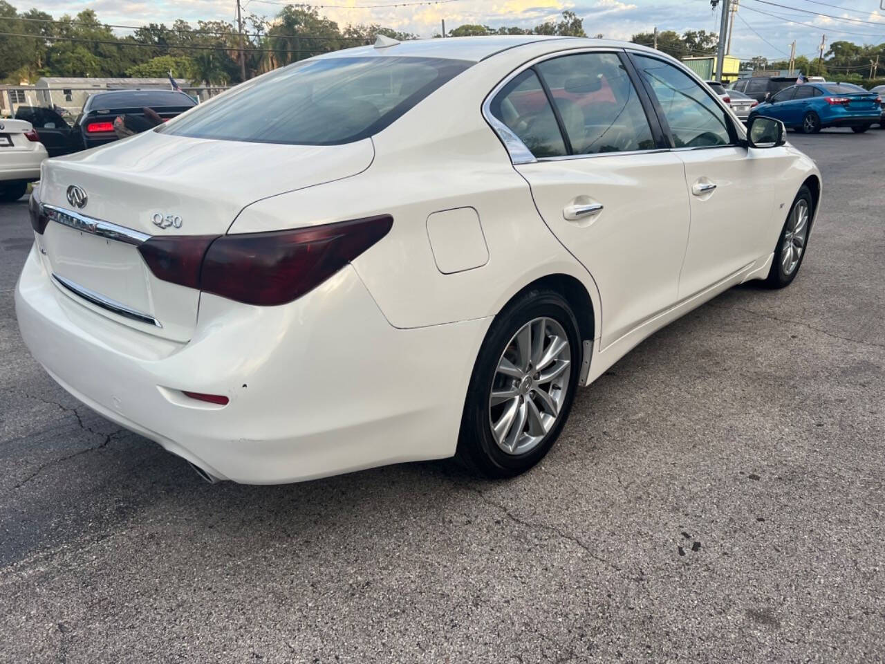 2015 INFINITI Q50 for sale at Champa Bay Motors in Tampa, FL