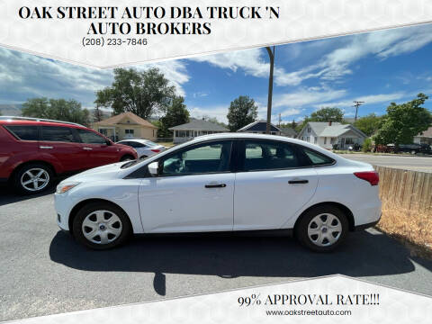 2017 Ford Focus for sale at Oak Street Auto DBA Truck 'N Auto Brokers in Pocatello ID