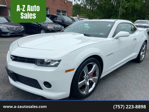 2014 Chevrolet Camaro for sale at A-Z Auto Sales in Newport News VA
