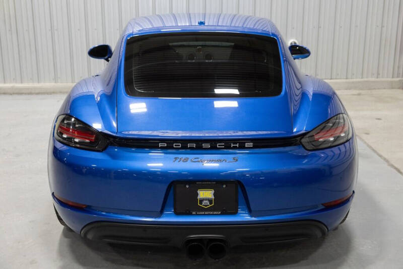 2018 Porsche 718 Cayman S