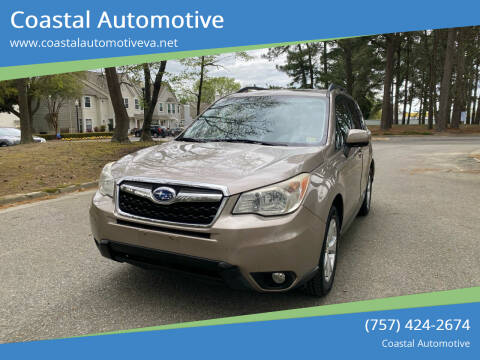 2014 Subaru Forester for sale at Coastal Automotive in Virginia Beach VA