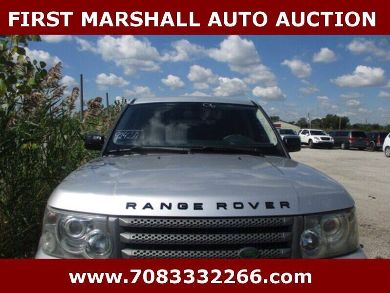 2006 Land Rover Range Rover Sport for sale at First Marshall Auto Auction in Harvey IL