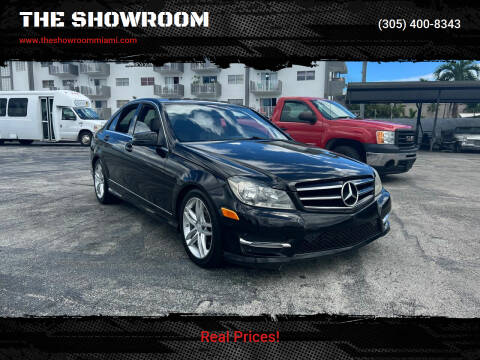 2014 Mercedes-Benz C-Class for sale at THE SHOWROOM in Miami FL