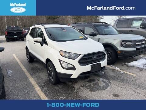 2018 Ford EcoSport for sale at MC FARLAND FORD in Exeter NH