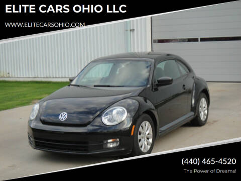2014 Volkswagen Beetle for sale at ELITE CARS OHIO LLC in Solon OH