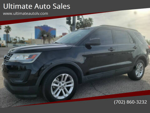 2017 Ford Explorer for sale at Ultimate Auto Sales in Las Vegas NV
