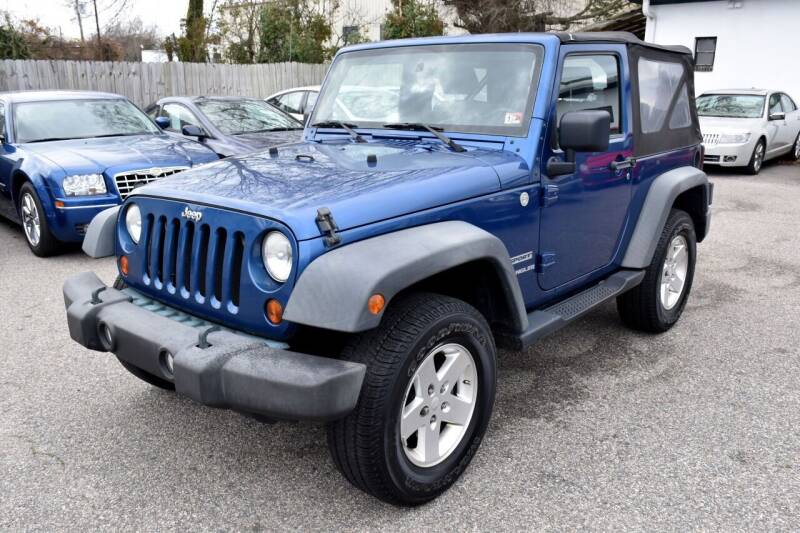 2010 Jeep Wrangler for sale at Wheel Deal Auto Sales LLC in Norfolk VA