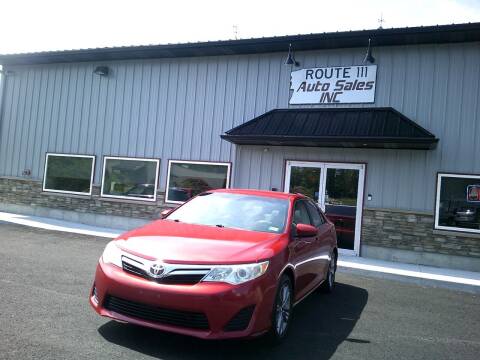 2012 Toyota Camry for sale at Route 111 Auto Sales Inc. in Hampstead NH