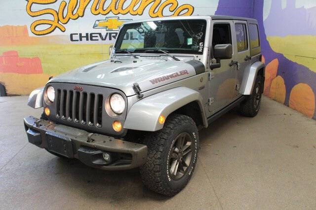 Used 2016 Jeep Wrangler Unlimited 75th Anniversary with VIN 1C4BJWEG8GL268544 for sale in Grand Ledge, MI