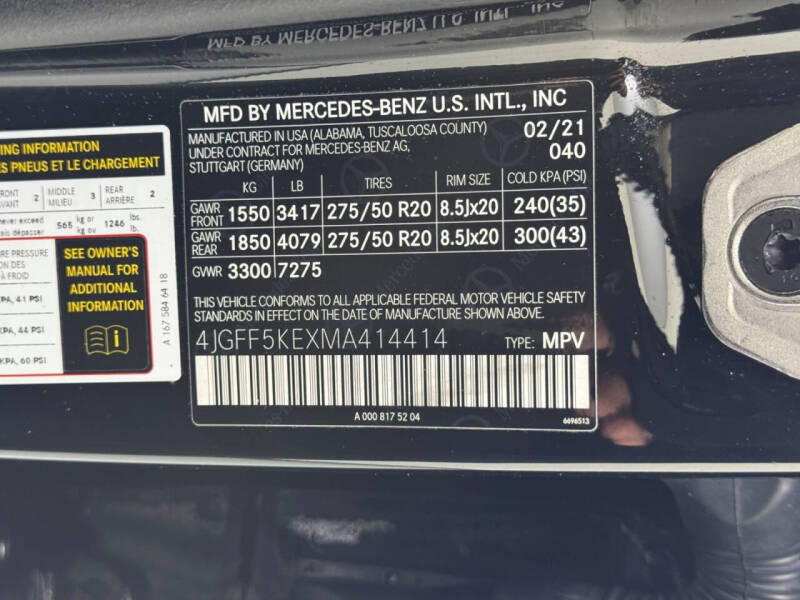 2021 Mercedes-Benz GLS GLS 450