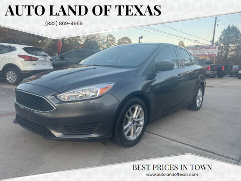 2018 Ford Focus for sale at Auto Land Of Texas in Cypress TX