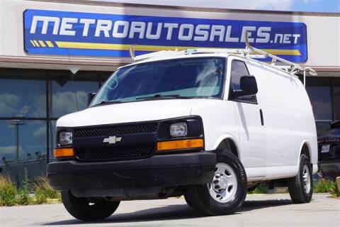 2012 Chevrolet Express for sale at METRO AUTO SALES in Arlington TX