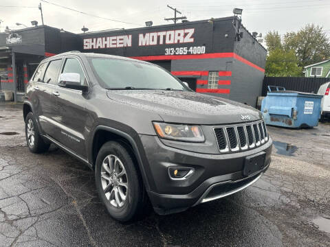 2014 Jeep Grand Cherokee for sale at Shaheen Motorz, LLC. in Detroit MI