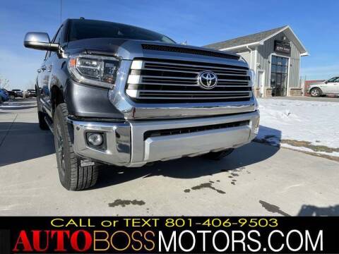 2019 Toyota Tundra for sale at Auto Boss in Woods Cross UT