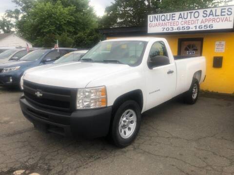 2011 Chevrolet Silverado 1500 for sale at Unique Auto Sales in Marshall VA