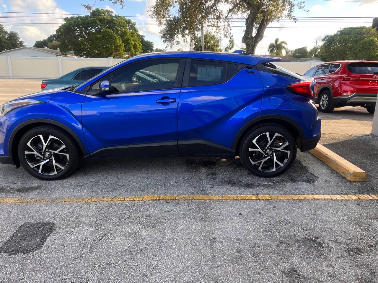 2018 Toyota C-HR for sale at M & J UNITED AUTO SALES in LAUDERDALE LAKES, FL