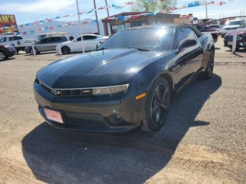 2015 Chevrolet Camaro for sale at Bickham Used Cars in Alamogordo NM