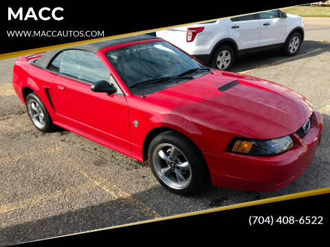 1999 Ford Mustang for sale at MACC in Gastonia NC